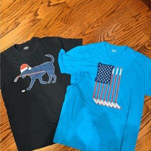 ChalkTalk Sports ice hockey tee shirt bundle